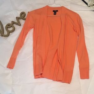 Gap orange cardigan